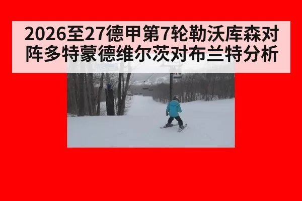 2026至27德甲第7轮勒沃库森对阵多特蒙德维尔茨对布兰特分析